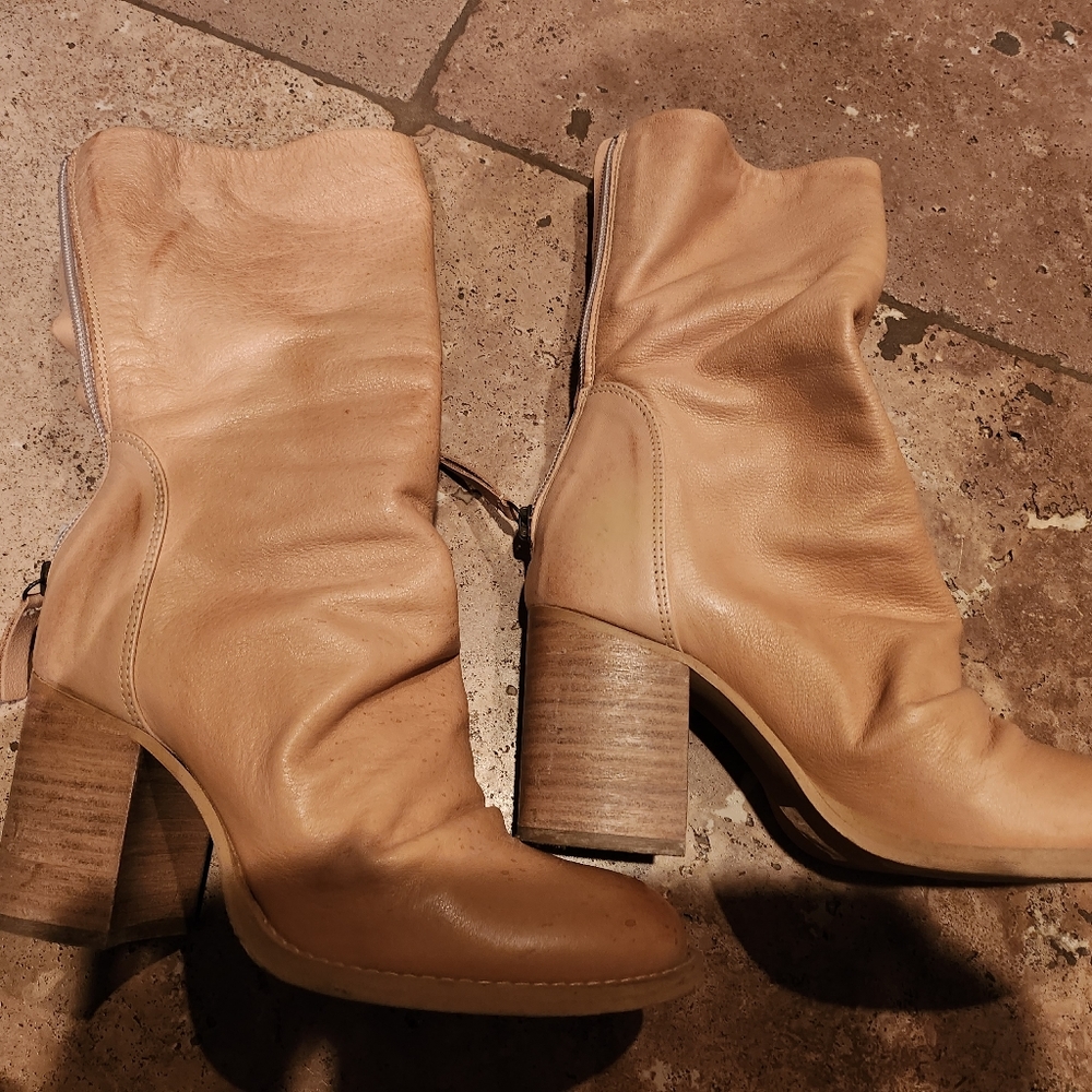 Free People Elle ankle boots Tan